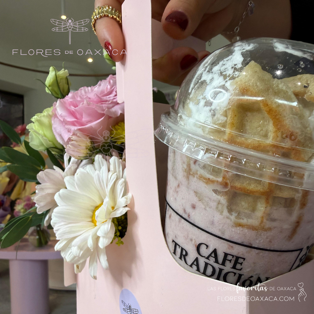 Flowers and strawberry - Image 2